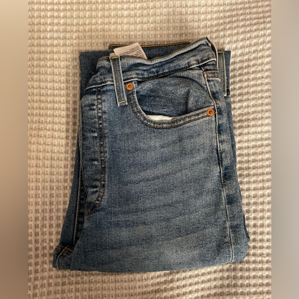Levis Ribcage Straight Jeans